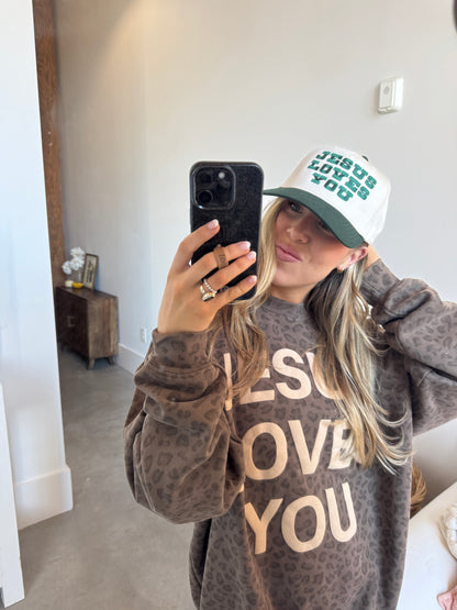 JLY Vintage Rodeo Trucker Hat - Forest Green