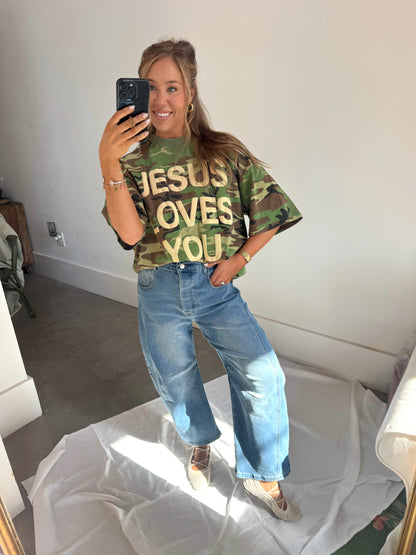 Army Camo JLY Cotton Collective Tee