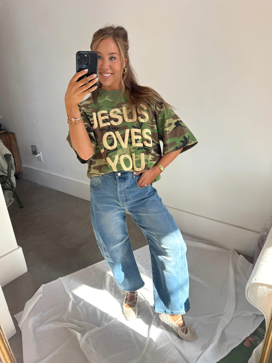 Army Camo JLY Cotton Collective Tee