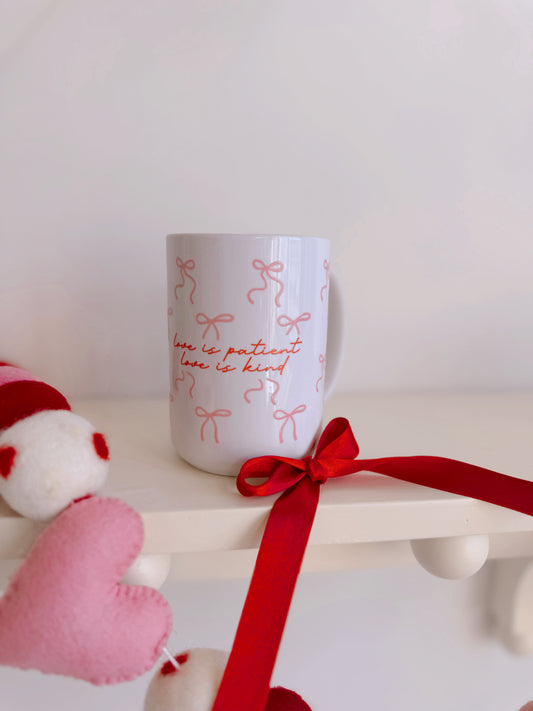 Love is Patient Love is Kind 15oz Mug