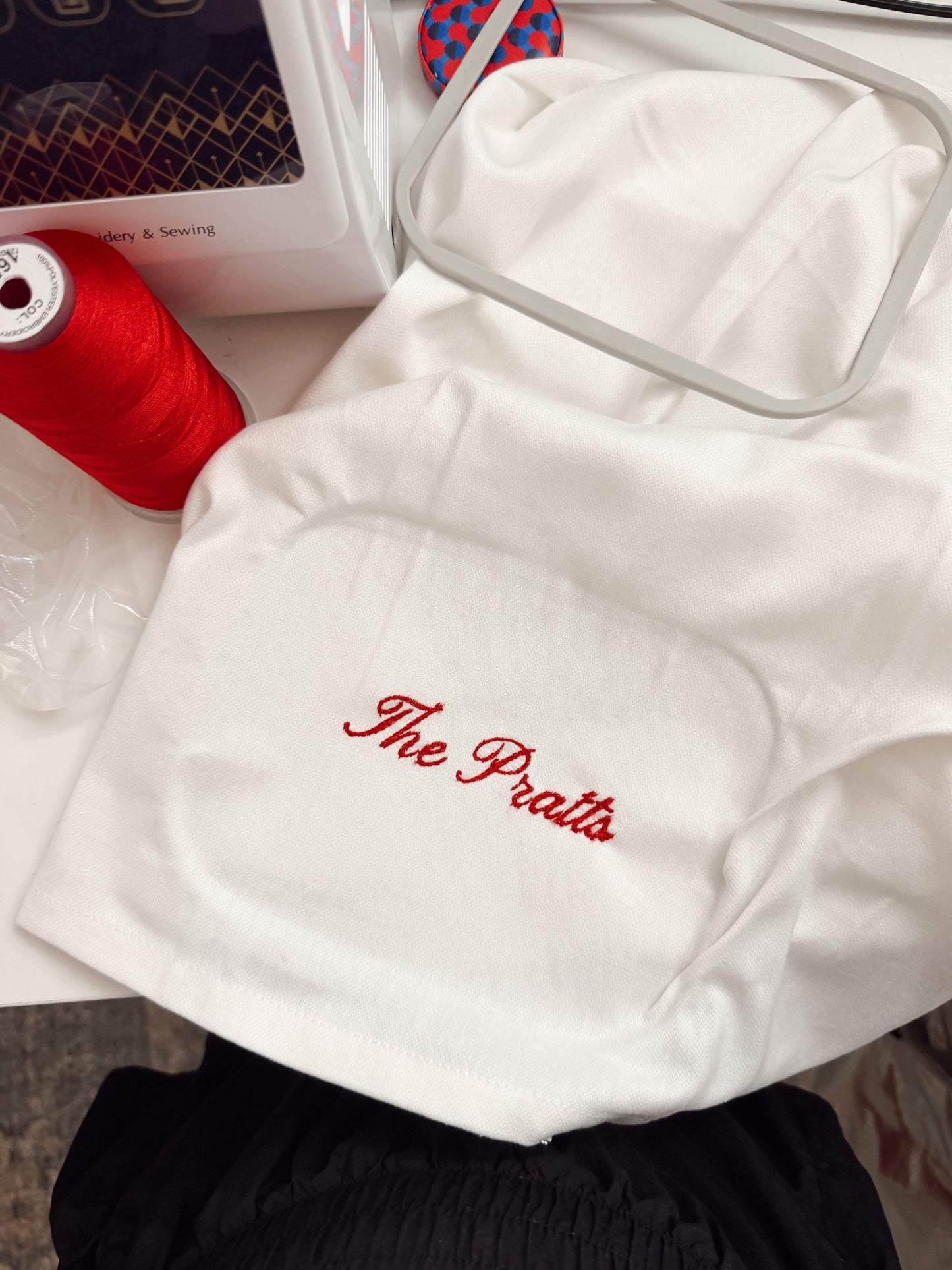 Custom Embroidered Dish Towel