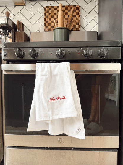 Custom Embroidered Dish Towel