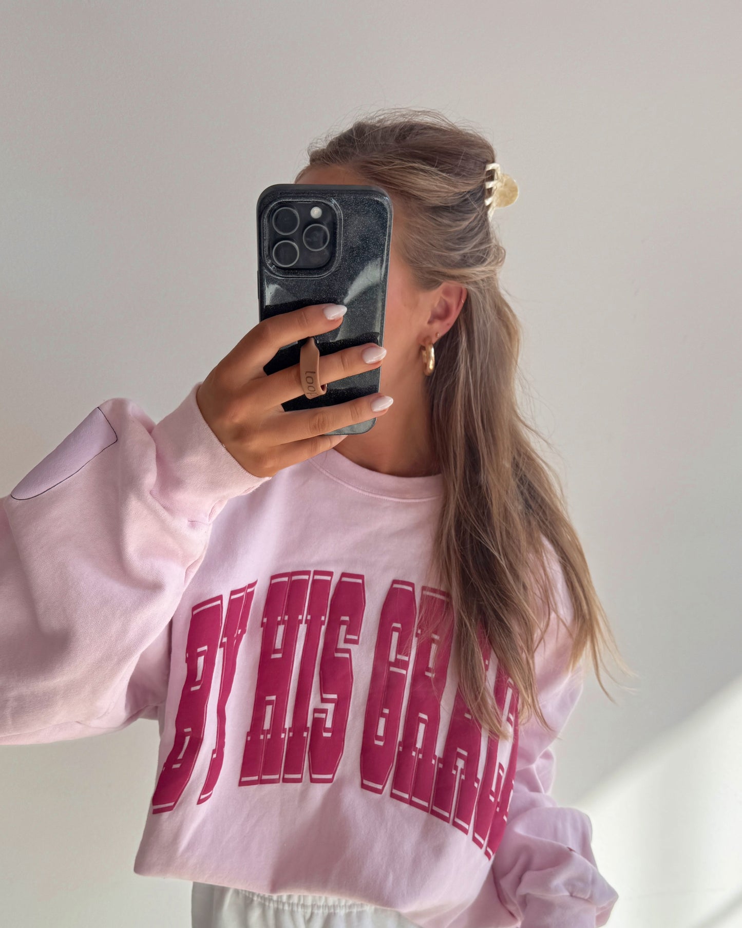 SweetTarts BHG Light Pink Pullover