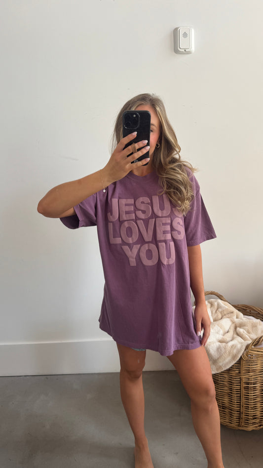 Plum JLY Comfort Colors Tee