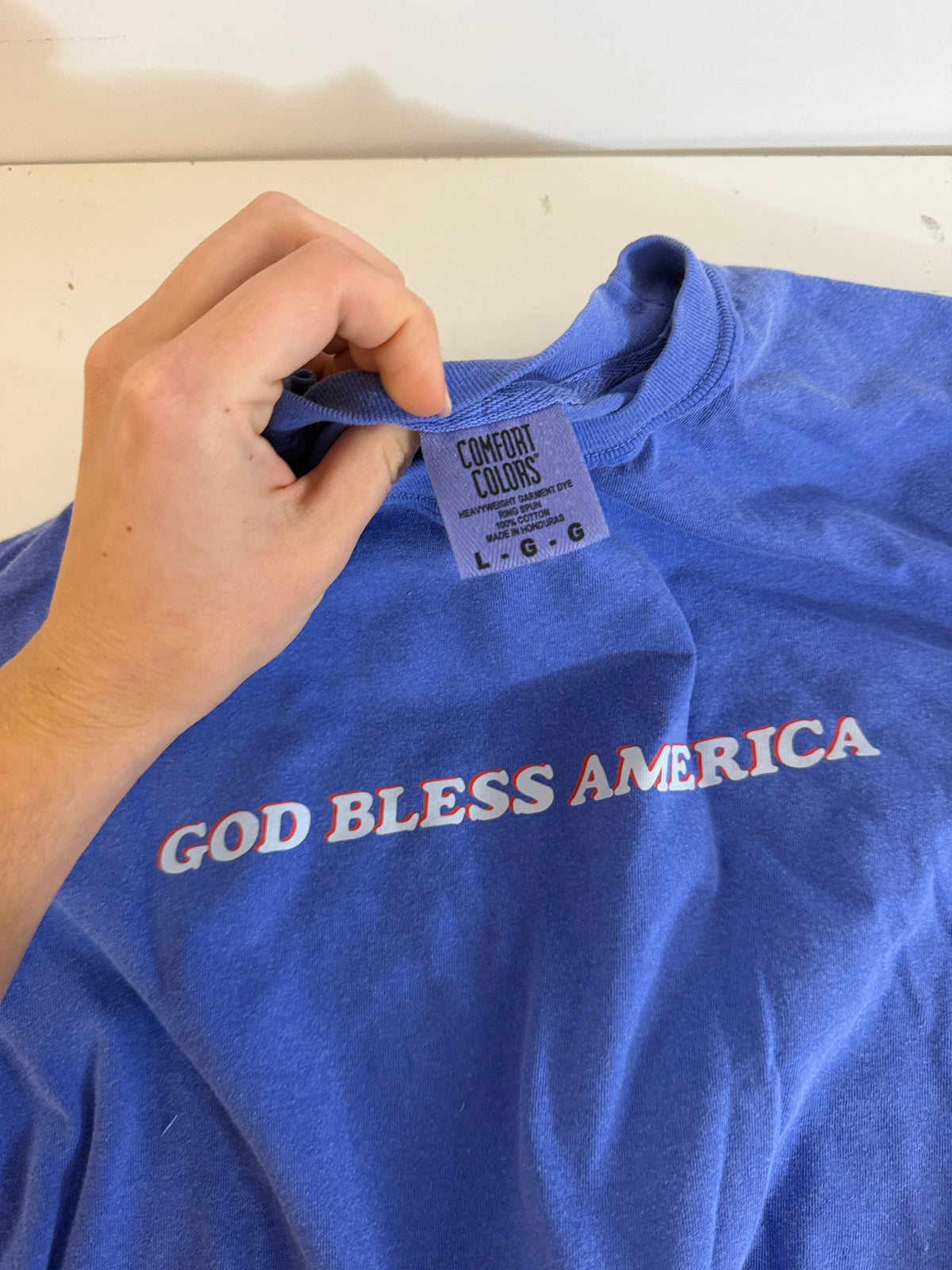 OOPS! God Bless America Tee - L