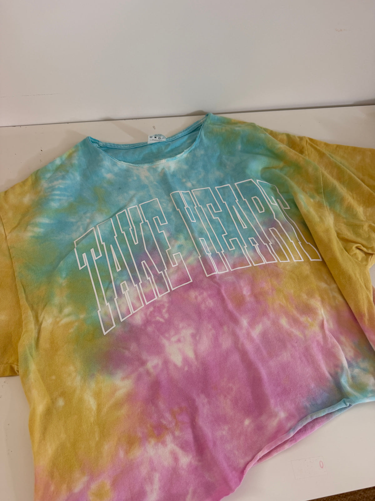 OOPS! Take Heart Cotton Collective Tee - L