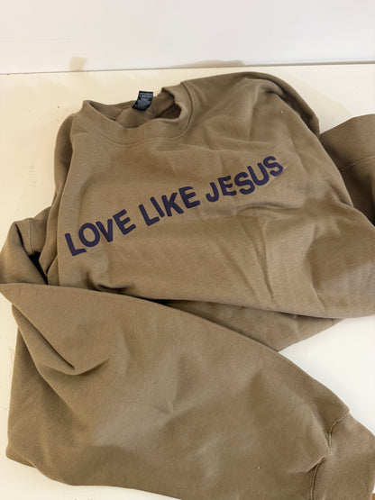 OOPS! Love Like Jesus Sweatshirt - XL