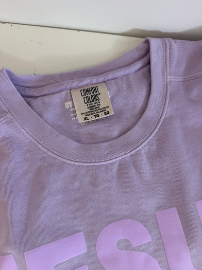 OOPS! Lilac JLY Comfort Colors Crewneck - XL