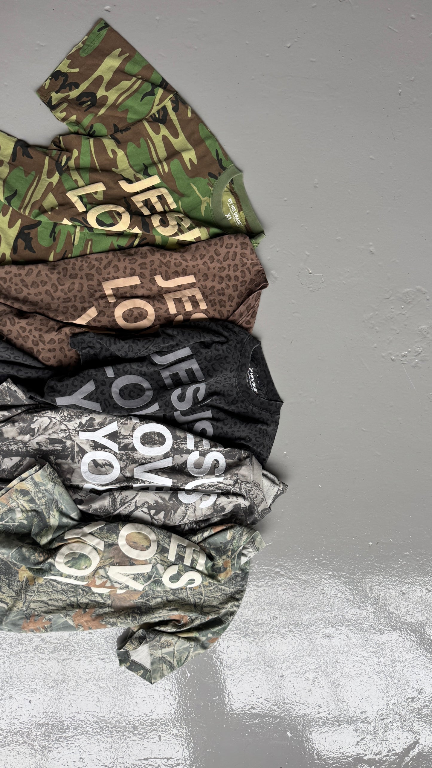 Snow Camo JLY Cotton Collective Tee