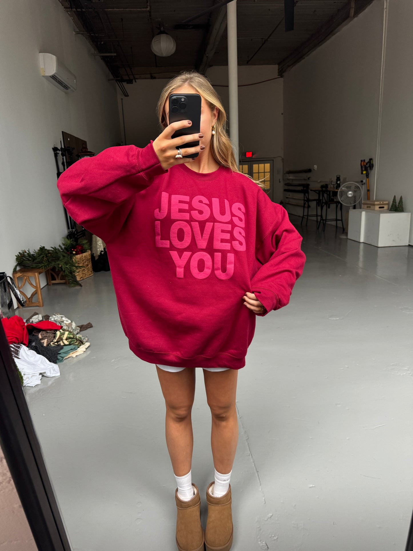 Cranberry JLY Pullover