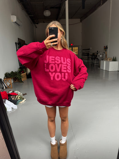 Cranberry JLY Pullover