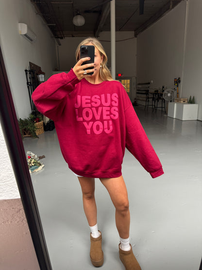 Cranberry JLY Pullover