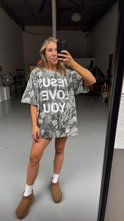 Snow Camo JLY Cotton Collective Tee