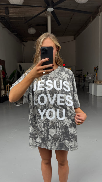 Snow Camo JLY Cotton Collective Tee