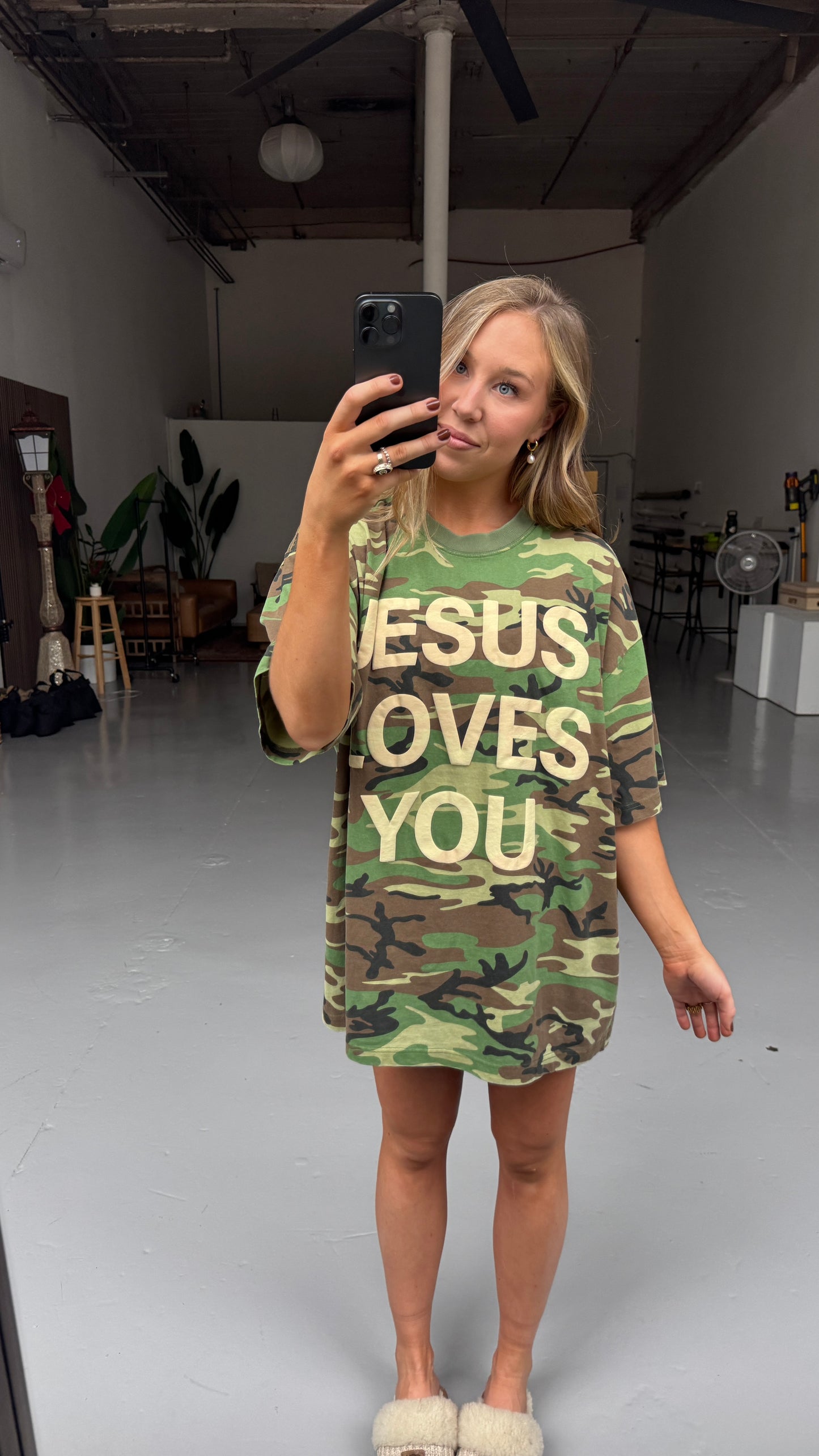 Army Camo JLY Cotton Collective Tee