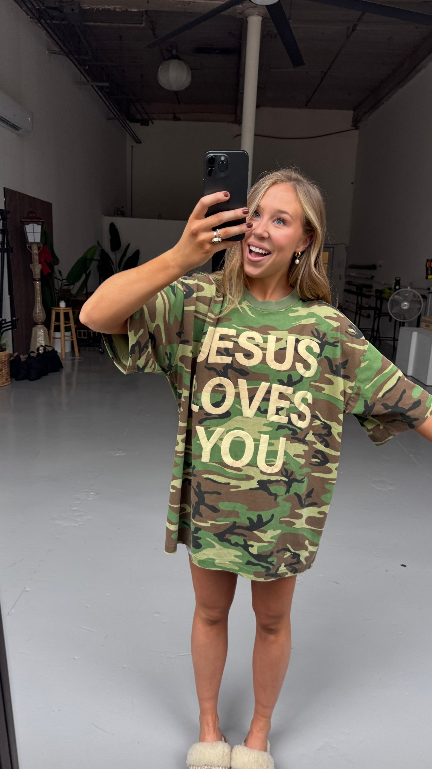 Army Camo JLY Cotton Collective Tee