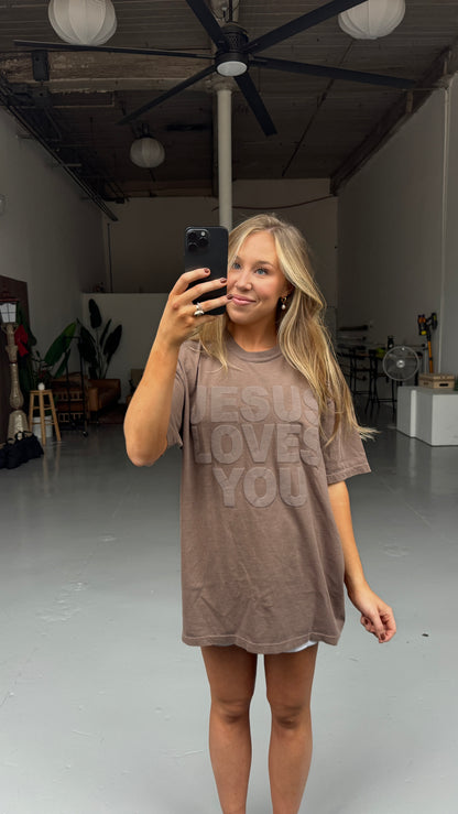 Mocha JLY Comfort Colors Tee