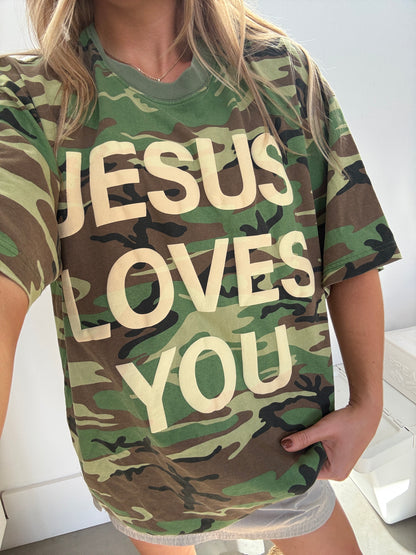 Army Camo JLY Cotton Collective Tee