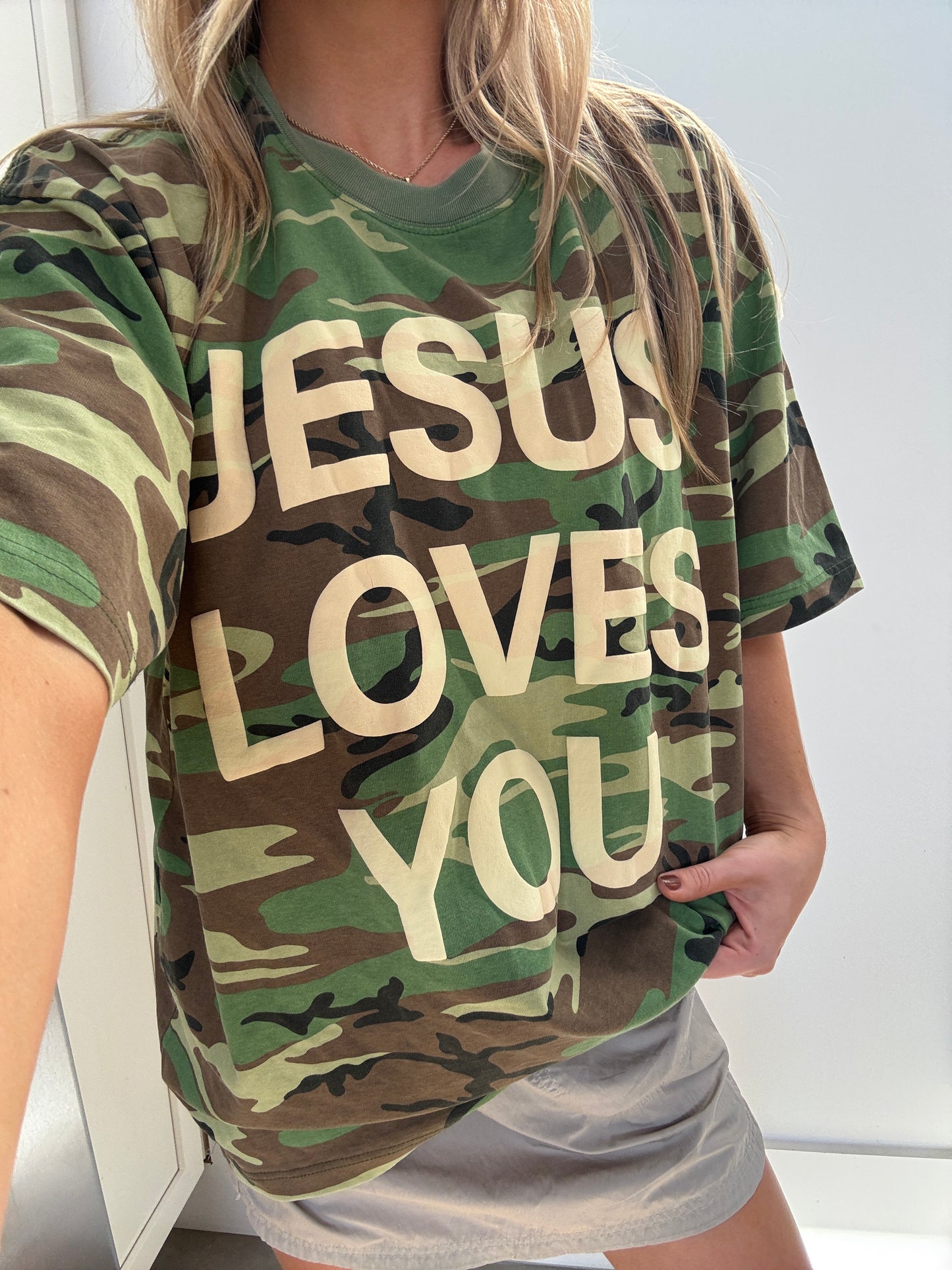 Army Camo JLY Cotton Collective Tee