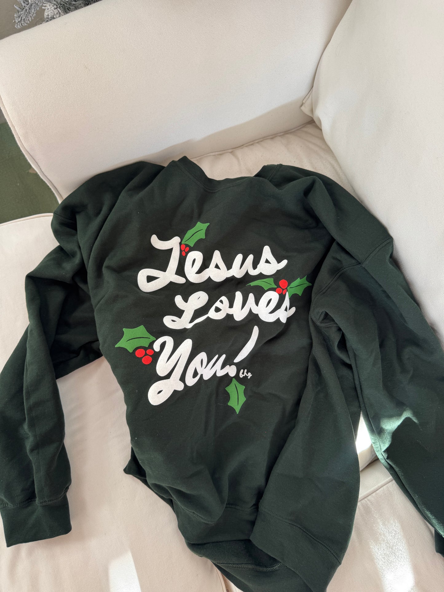 Christmas Holly Multicolor JLY Pullover