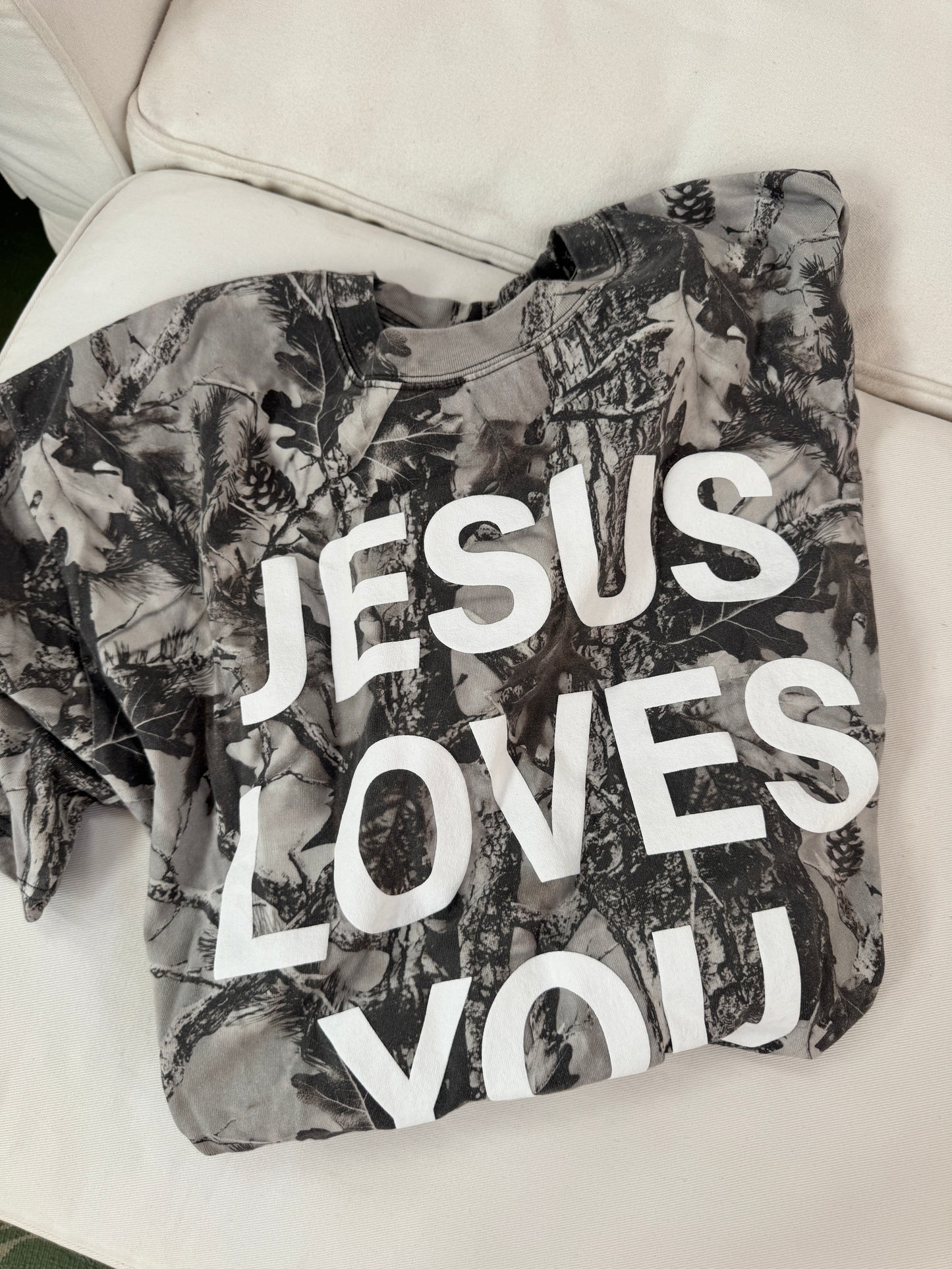 Snow Camo JLY Cotton Collective Tee