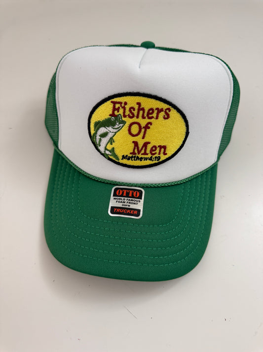 OOPS! Fishers of Men Patch Trucker Hat