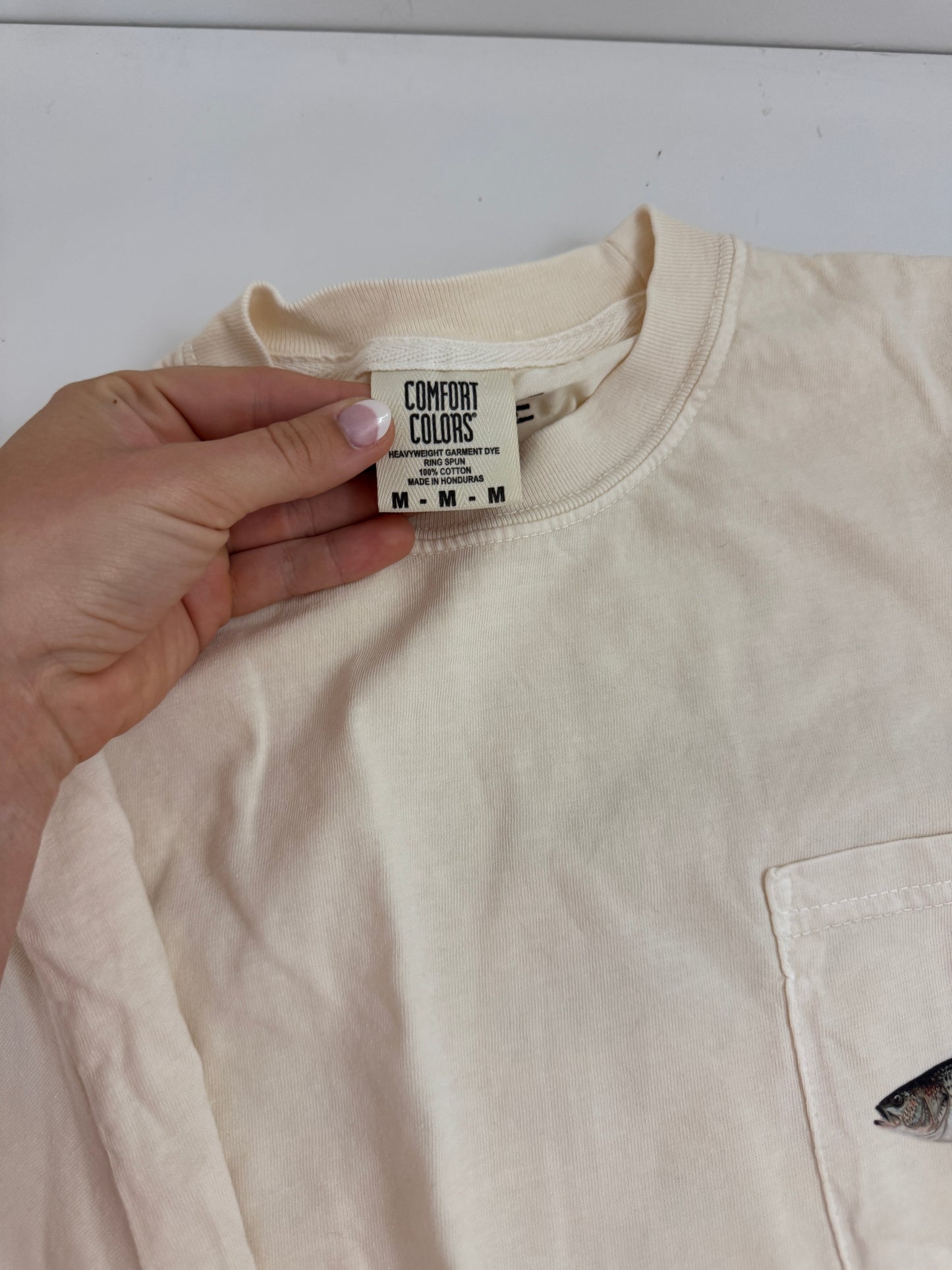 OOPS! Fishers of Men Comfort Colors Pocket Tee - M