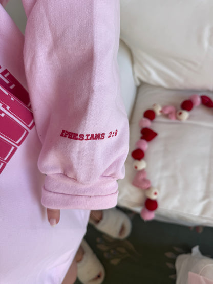 SweetTarts BHG Light Pink Pullover