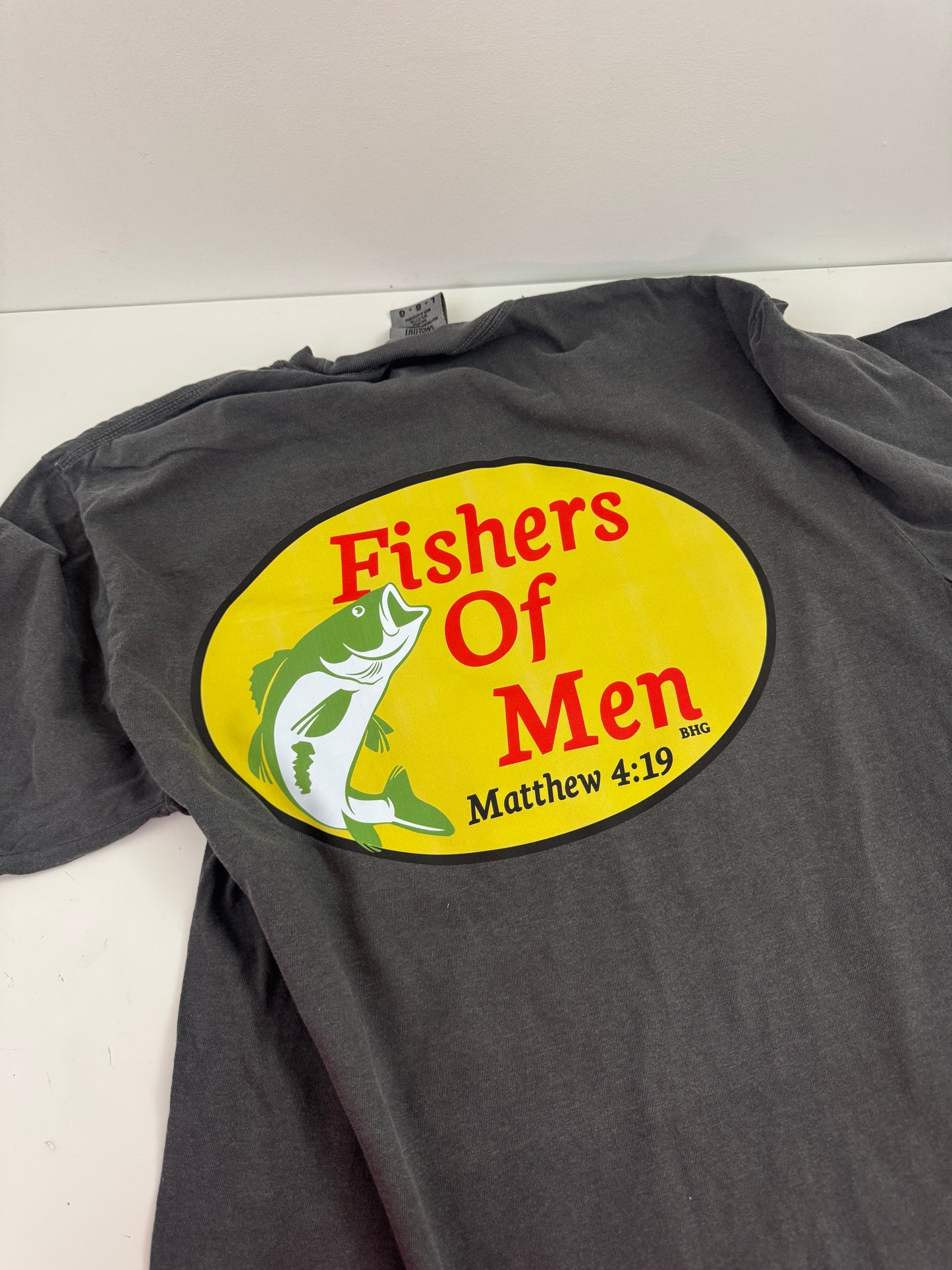 OOPS! Fishers of Men Logo Tee - L