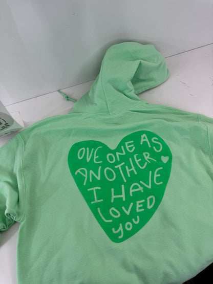 OOPS! Love One Another Hoodies