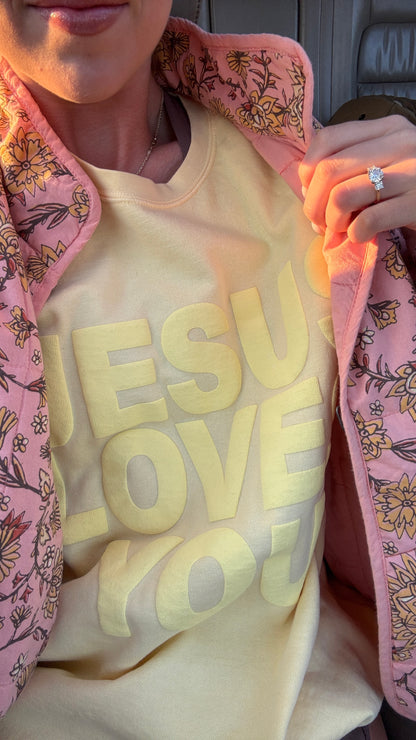 Butter JLY Comfort Colors Crewneck