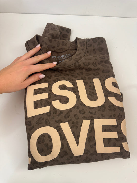 OOPS! Leopard JLY Pullover - 2XL