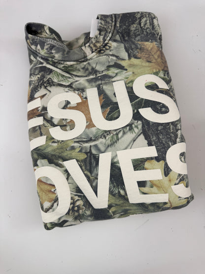 OOPS! Vintage Camo JLY Pullover - Large