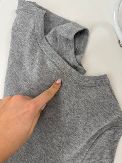 OOPS! I <3 Jesus Bella Canvas Tee - L (GRAY)