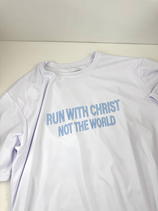 OOPS! Run With Christ Performance Tee - Medium