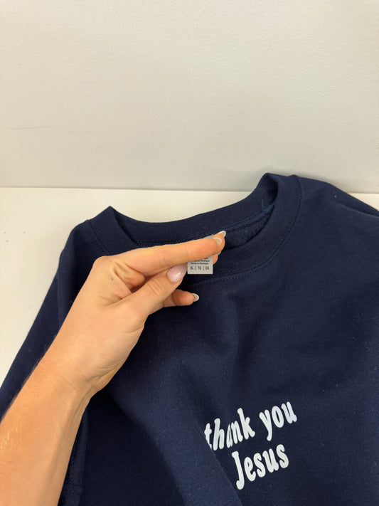 OOPS! Thank You Jesus Pullover - XL