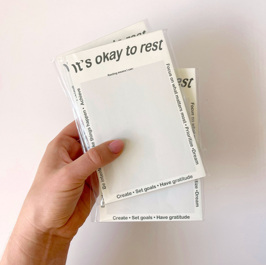 It’s Okay To Rest Notepad