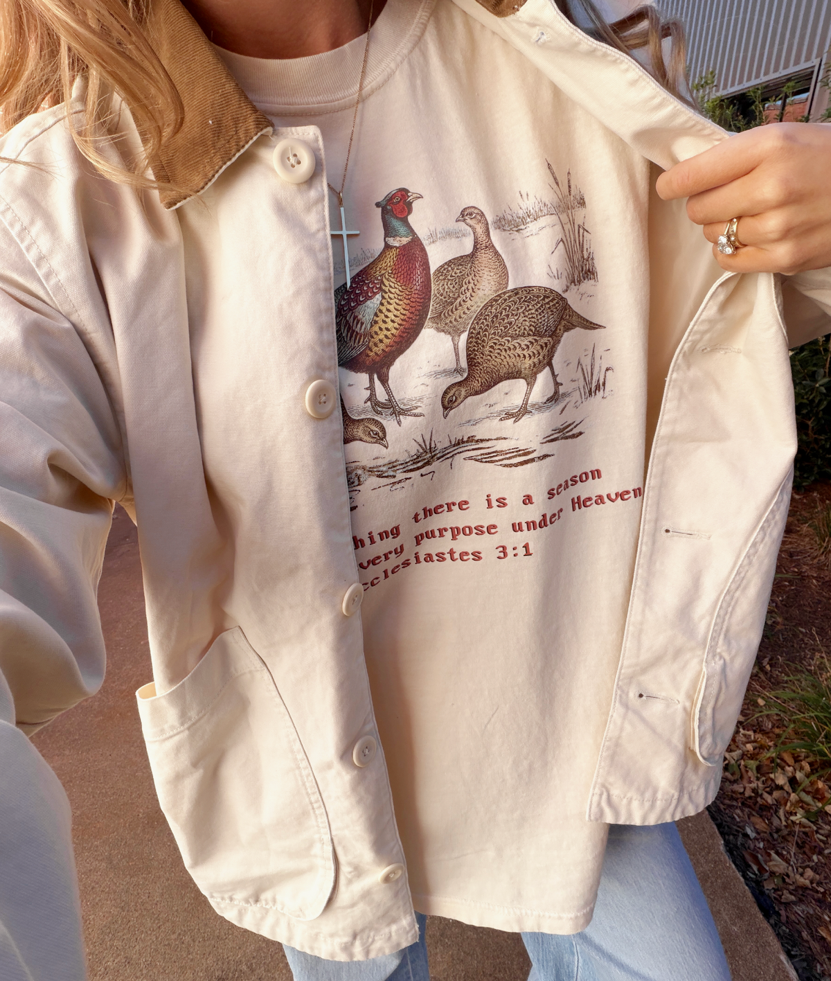A Season For Everything Pheasant Tee