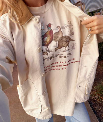 A Season For Everything Pheasant Tee