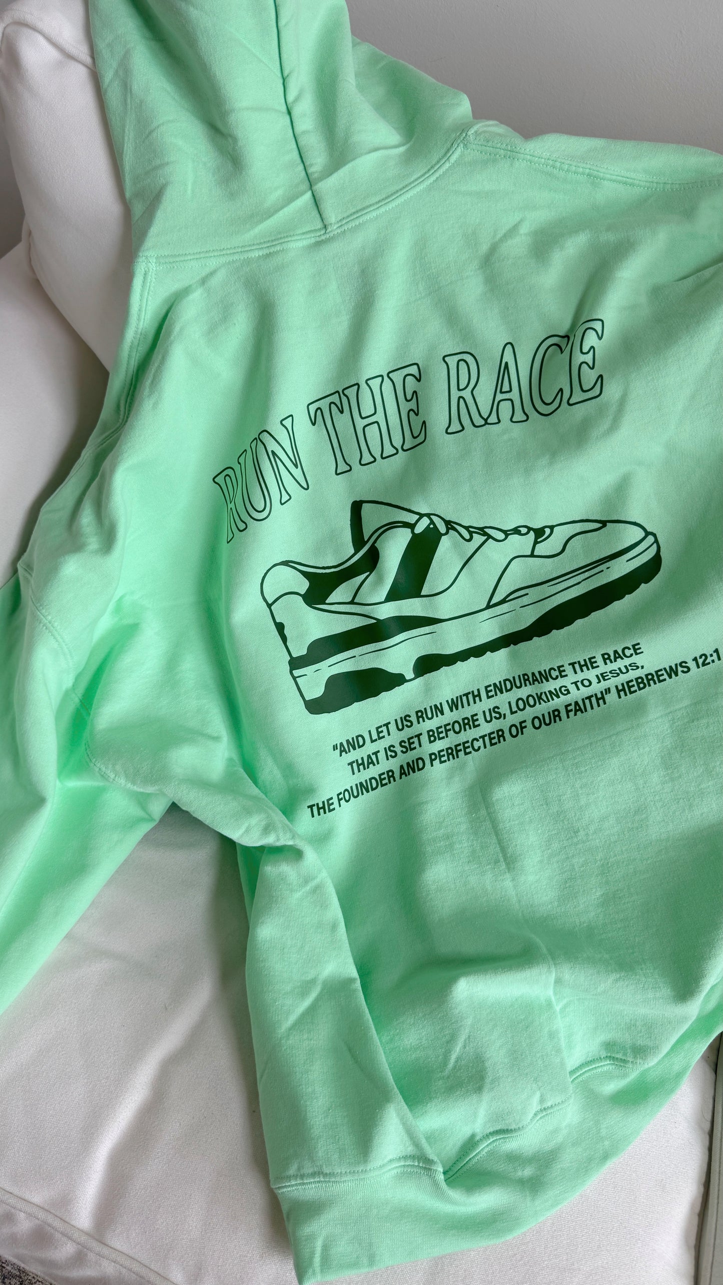 Run With Christ Hoodie - St. Patty's Edition