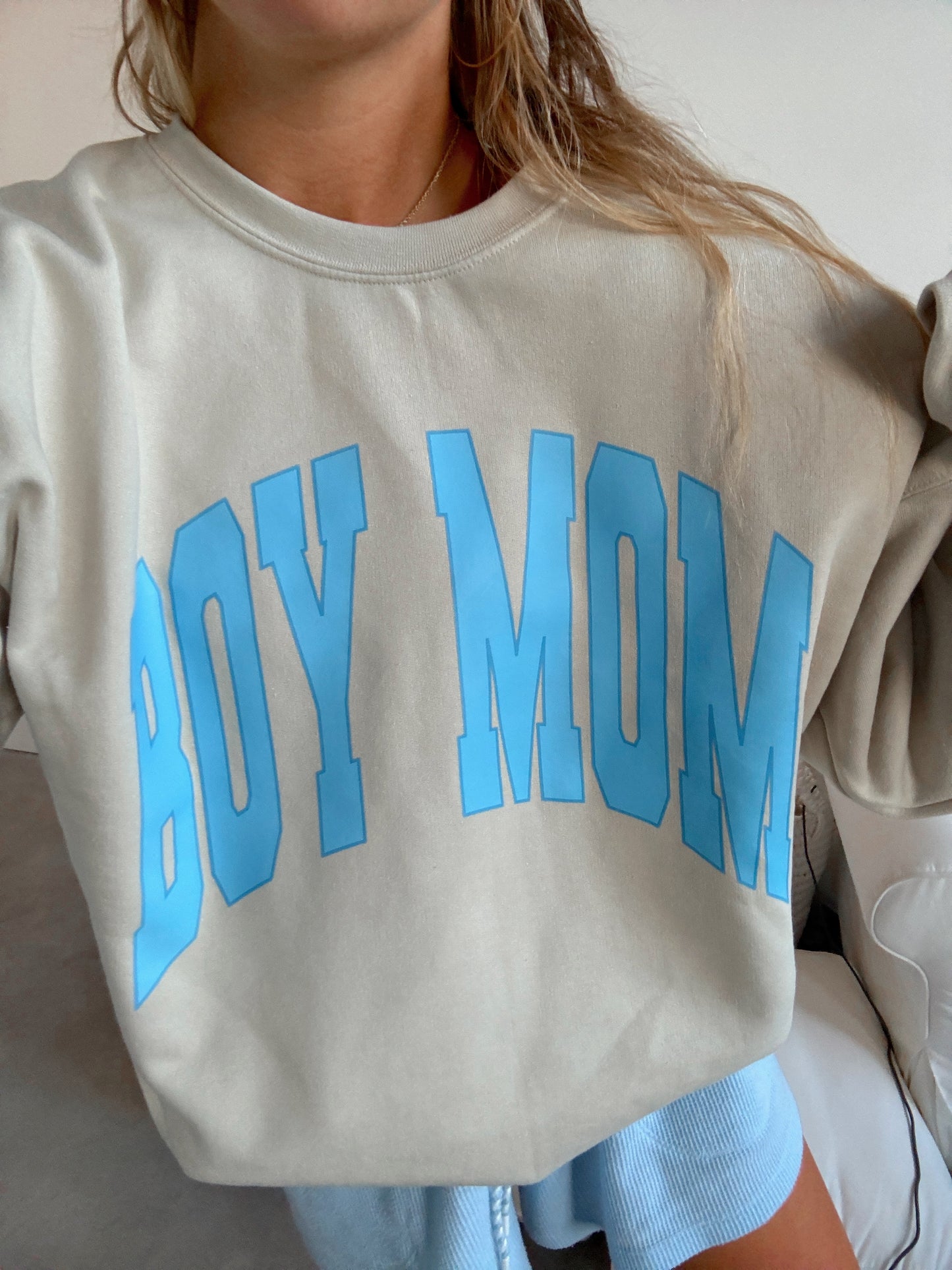 "Boy Mom" Pullover