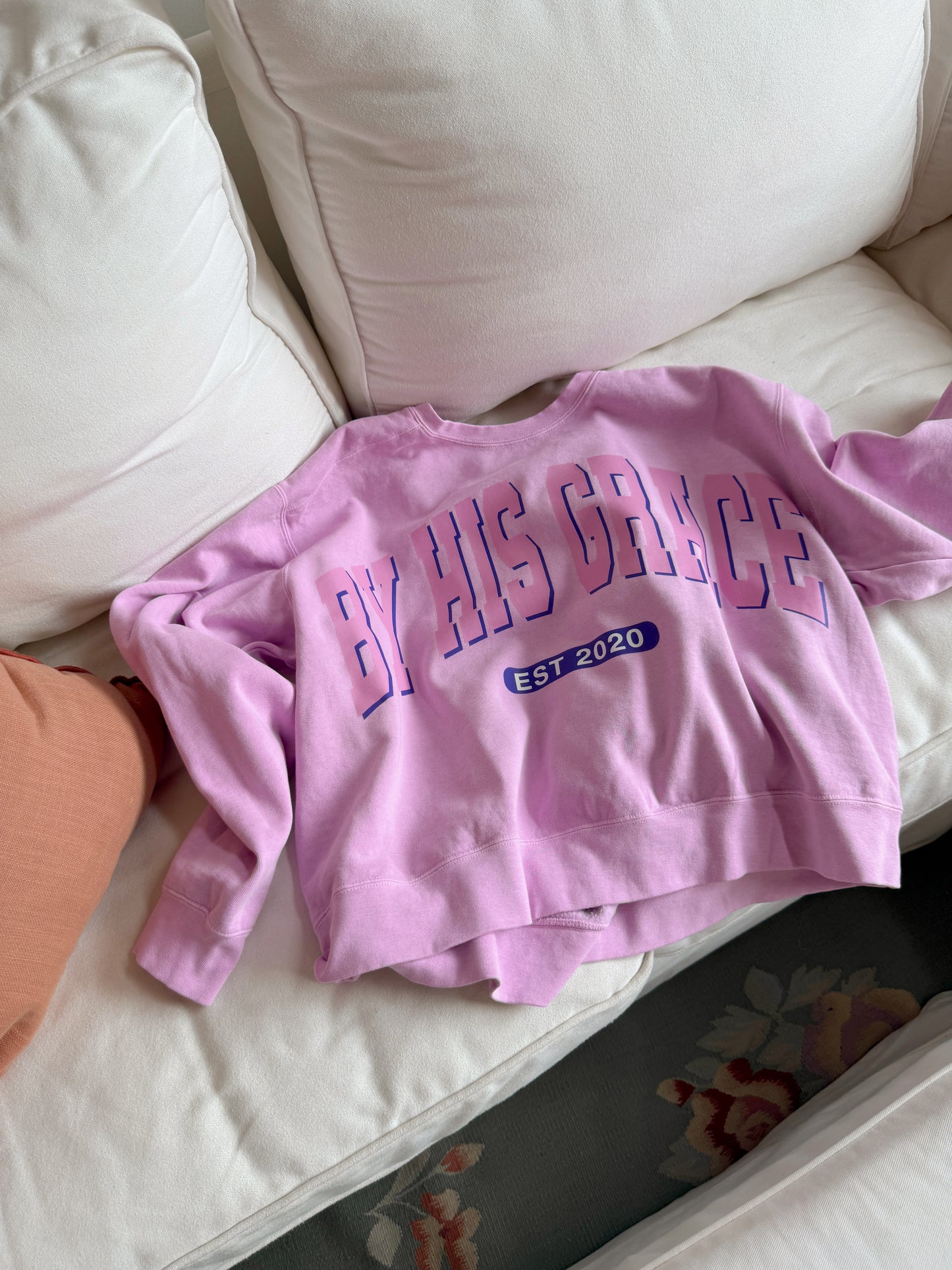 BHG Varsity Boxy Crewneck