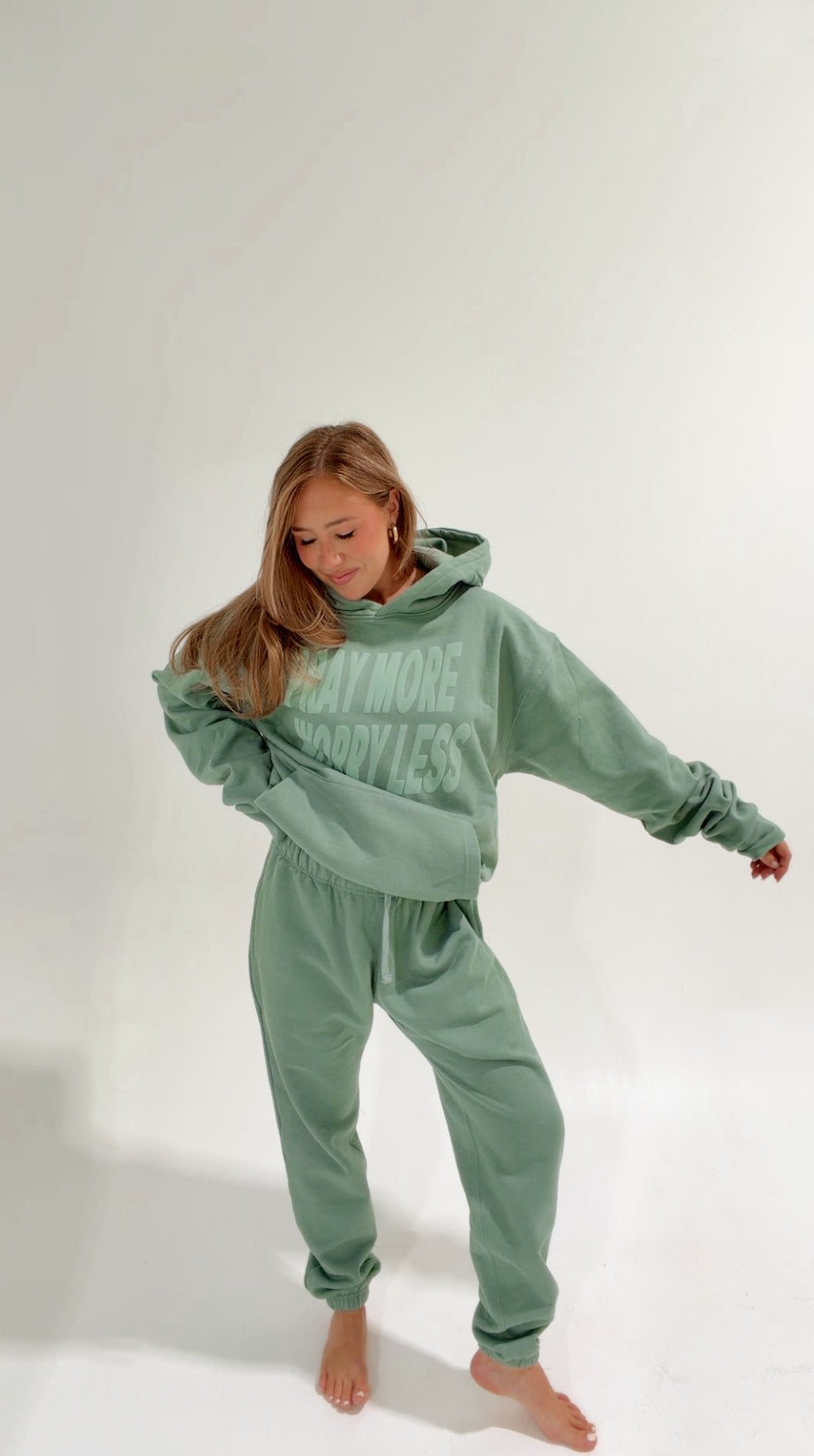 Pray More Worry Less Hoodie