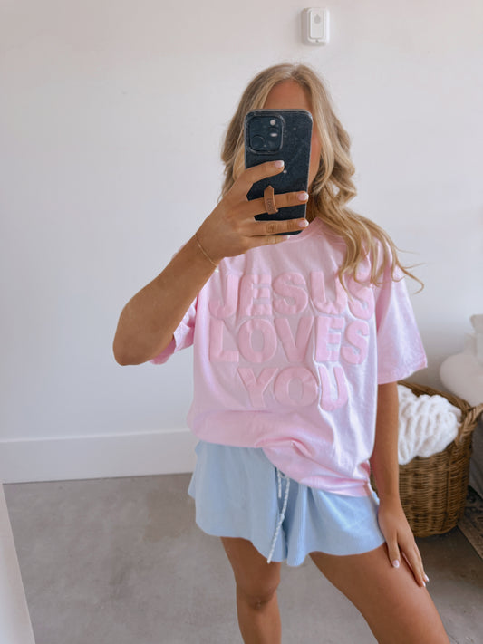 Cotton Candy JLY Comfort Colors Tee