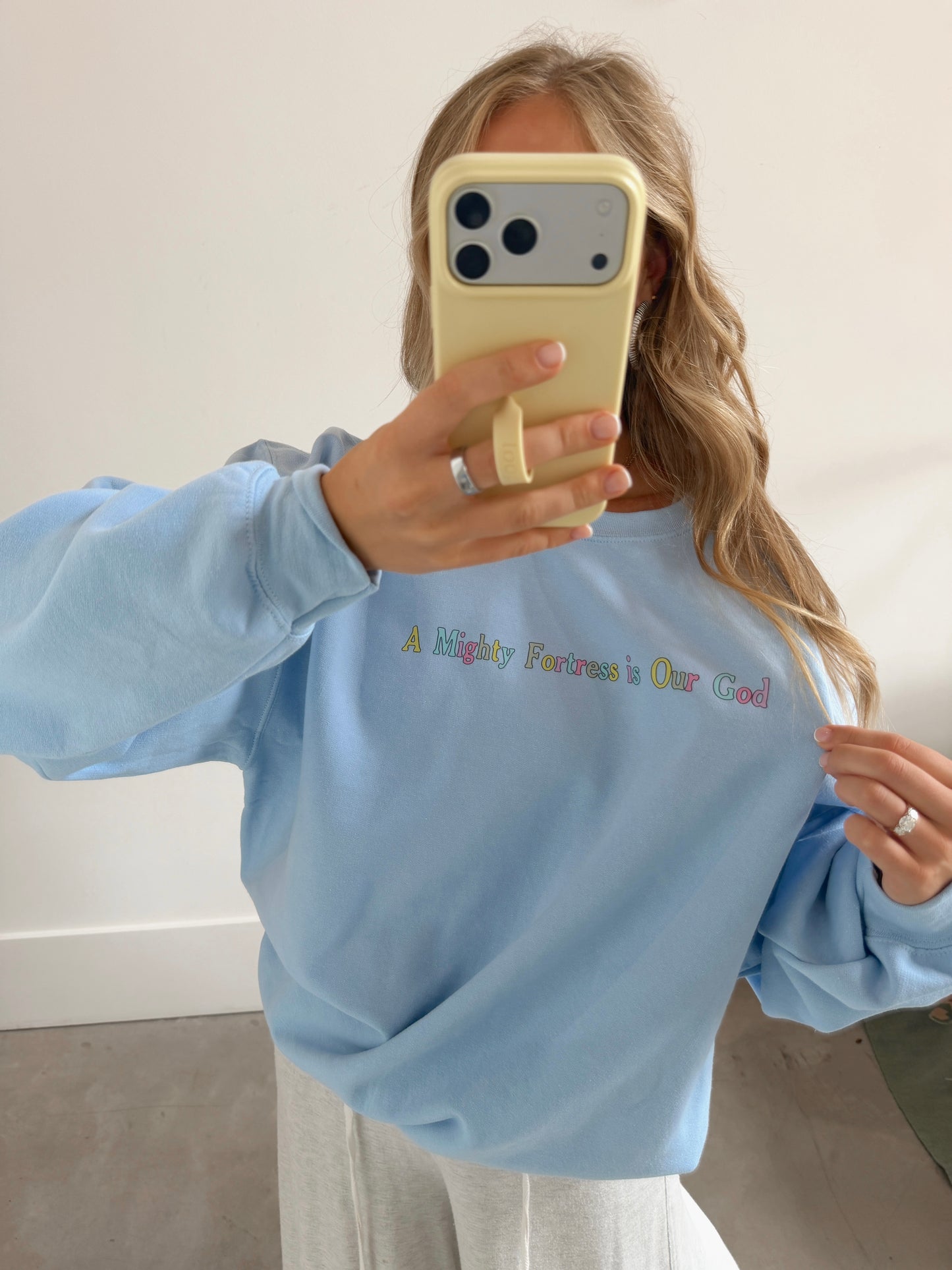A Mighty Fortress Is Our God Hymn Pullover