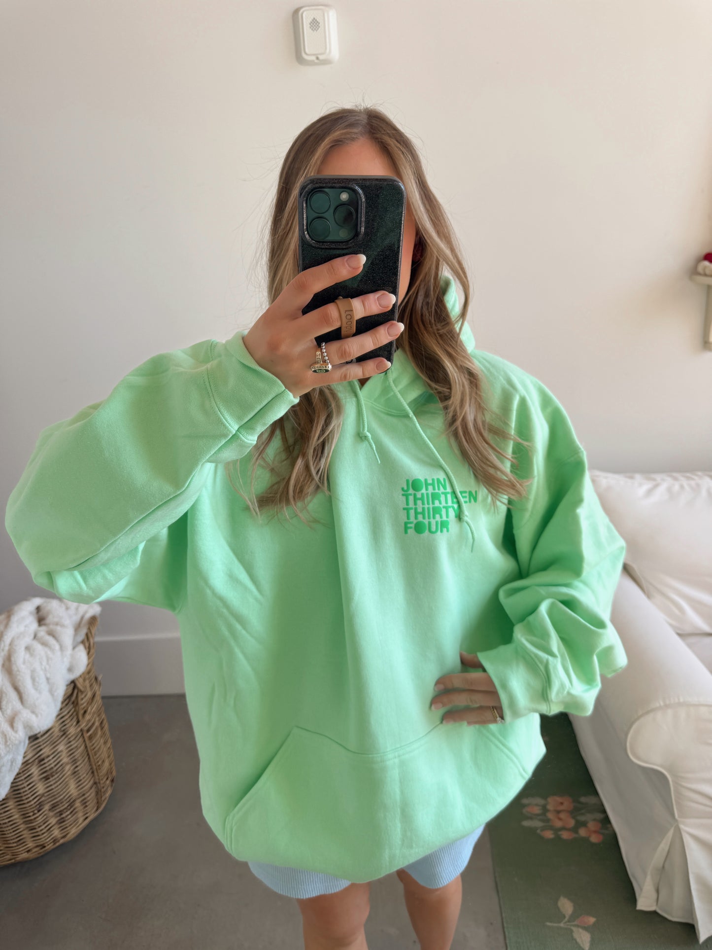 John 13:34 Love One Another Hoodie