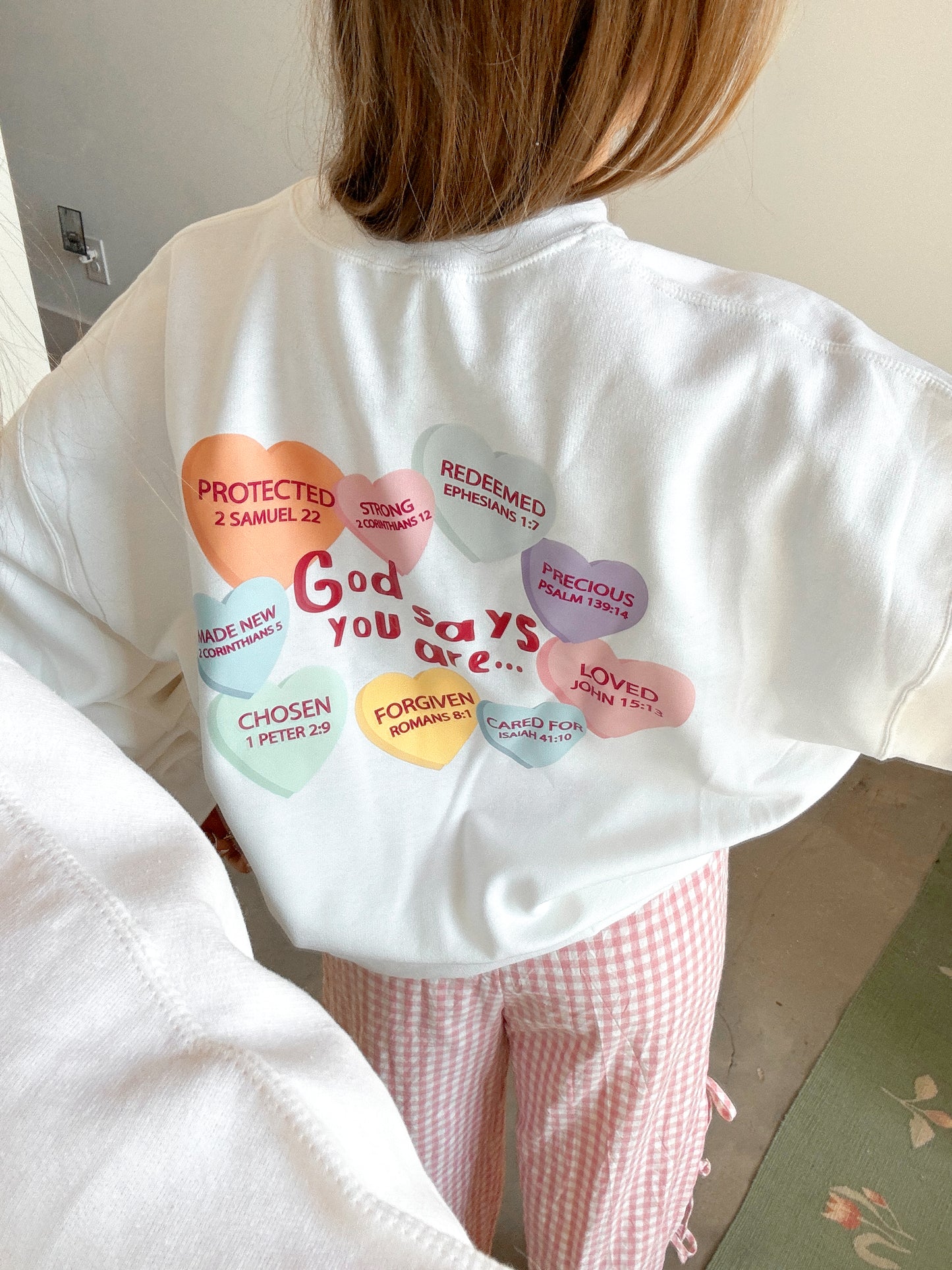 Candy Hearts Pullover