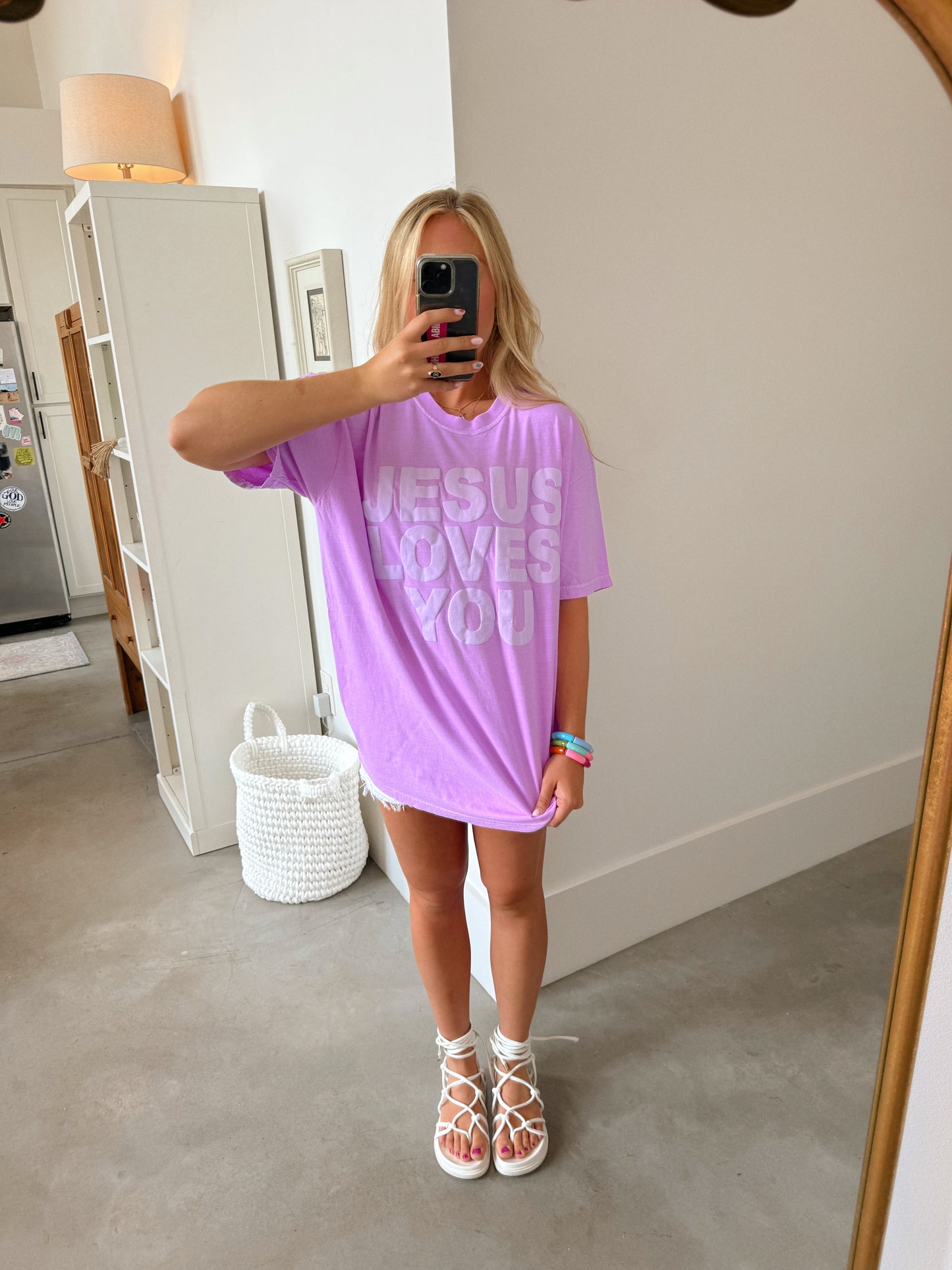 Neon Violet JLY Comfort Colors Tee