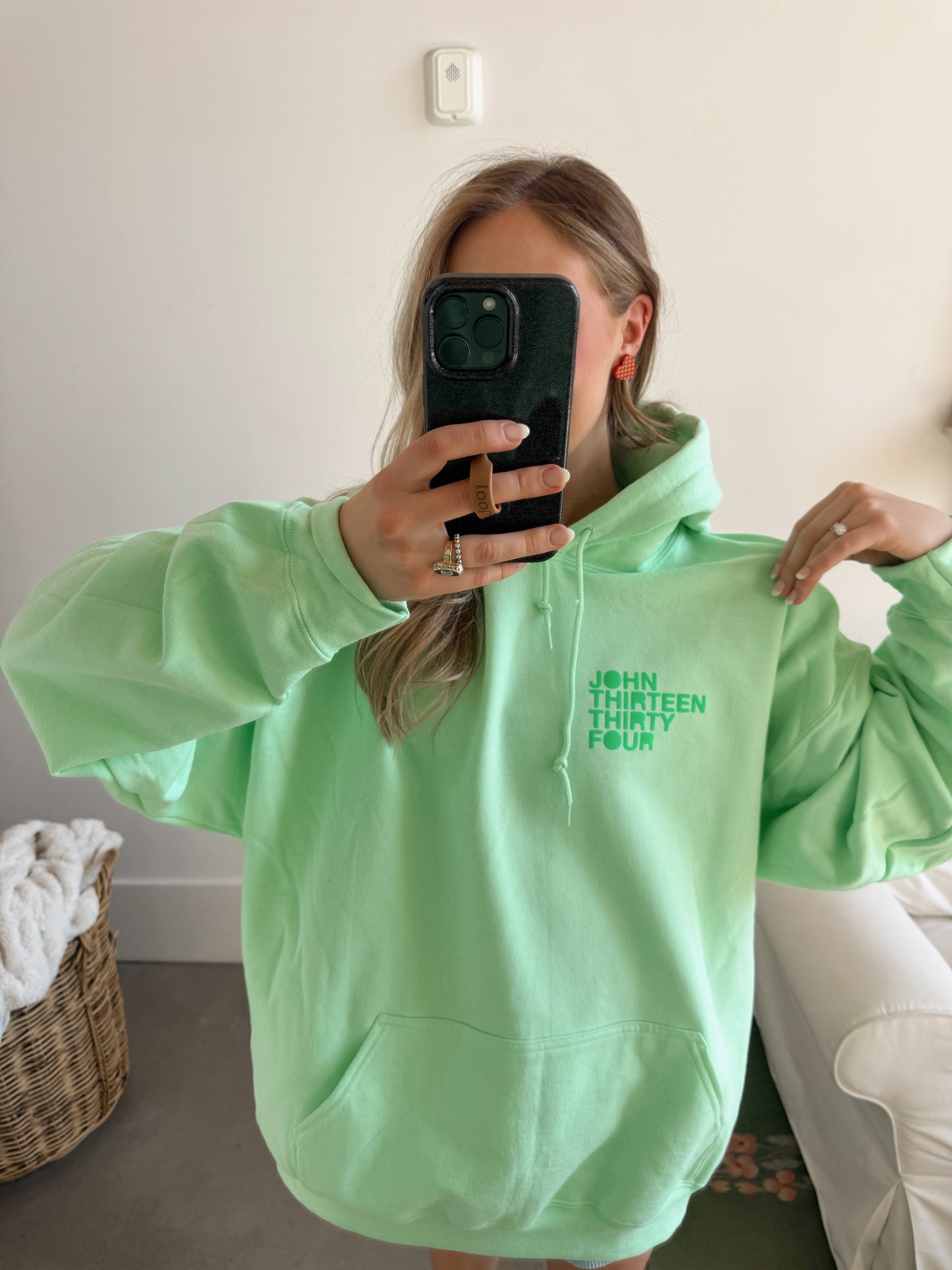 John 13:34 Love One Another Hoodie