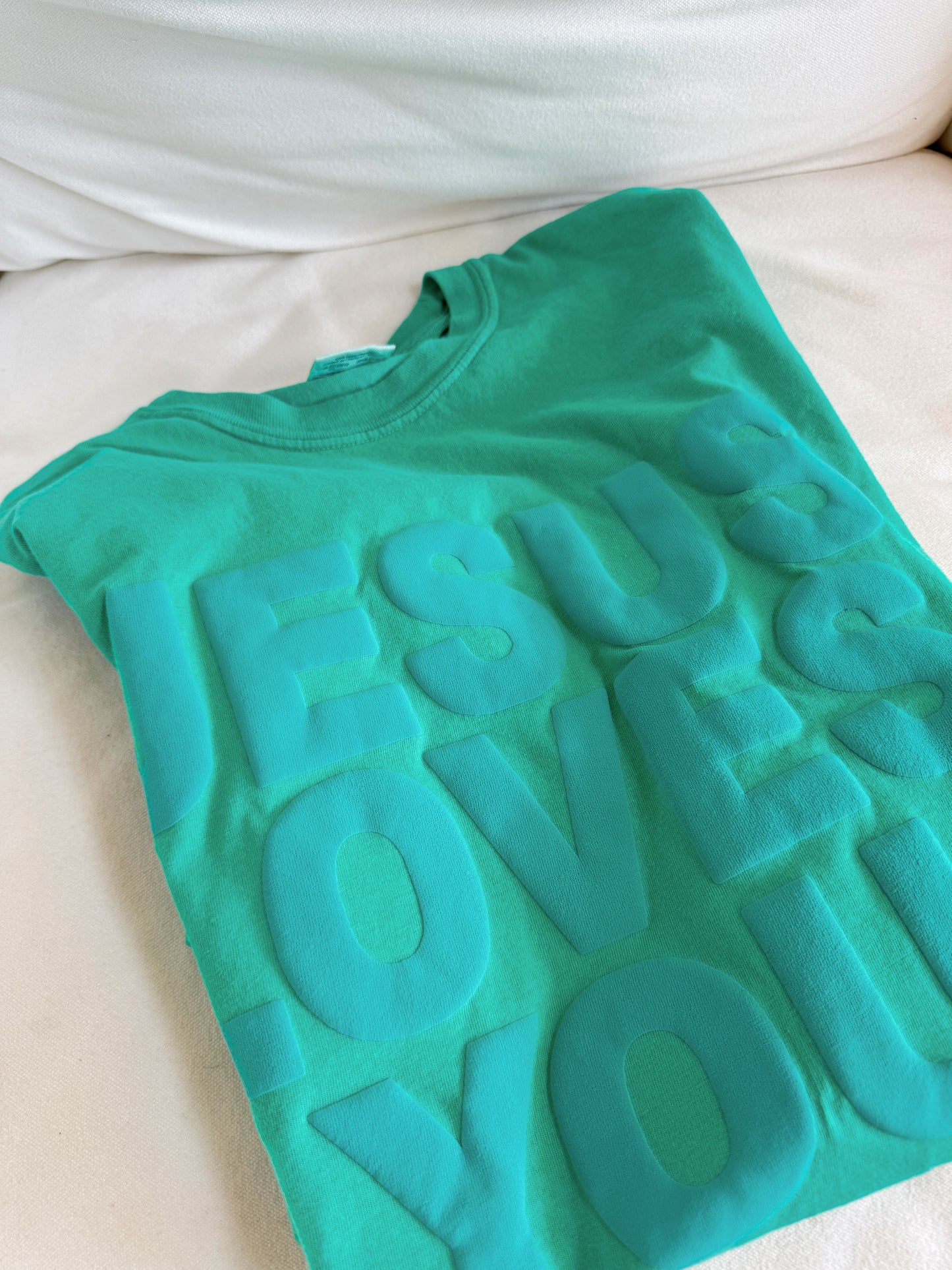 Pistachio JLY Comfort Colors Tee